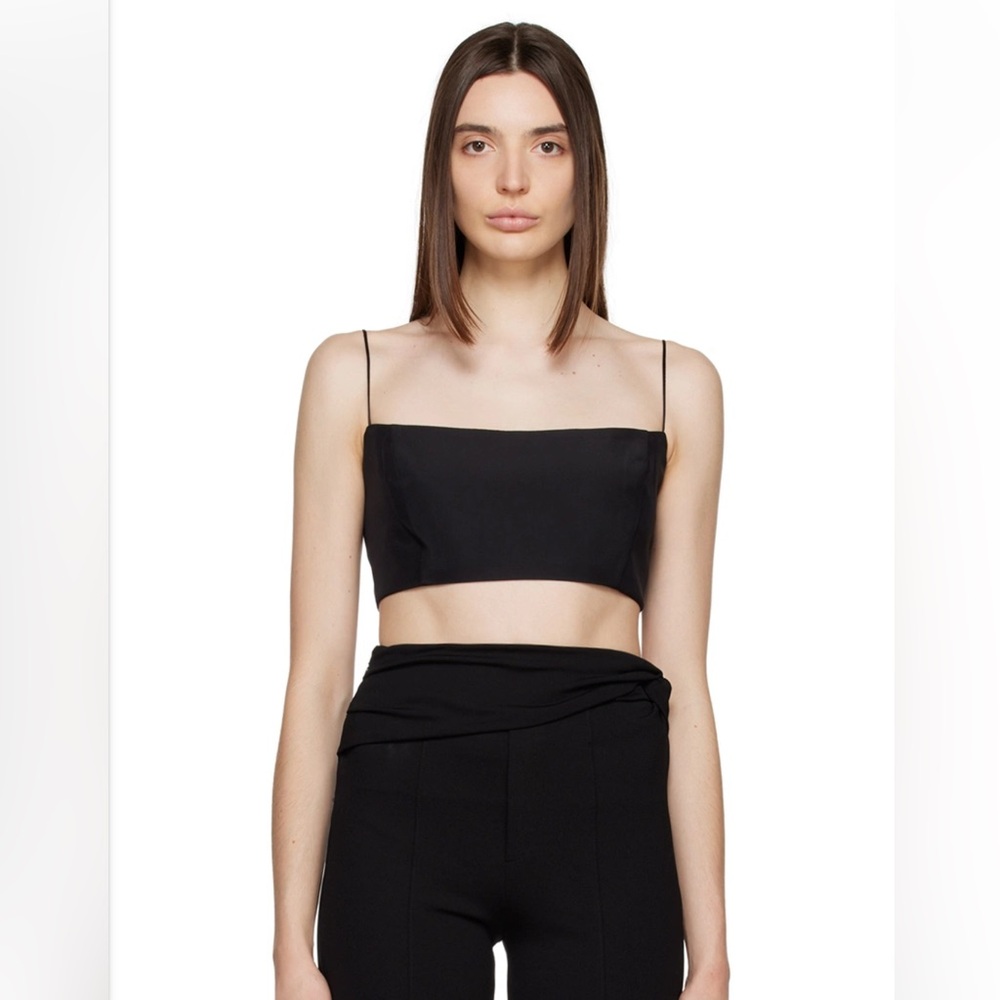 NWT Gauge81 Black Chiba Silk Tank Top